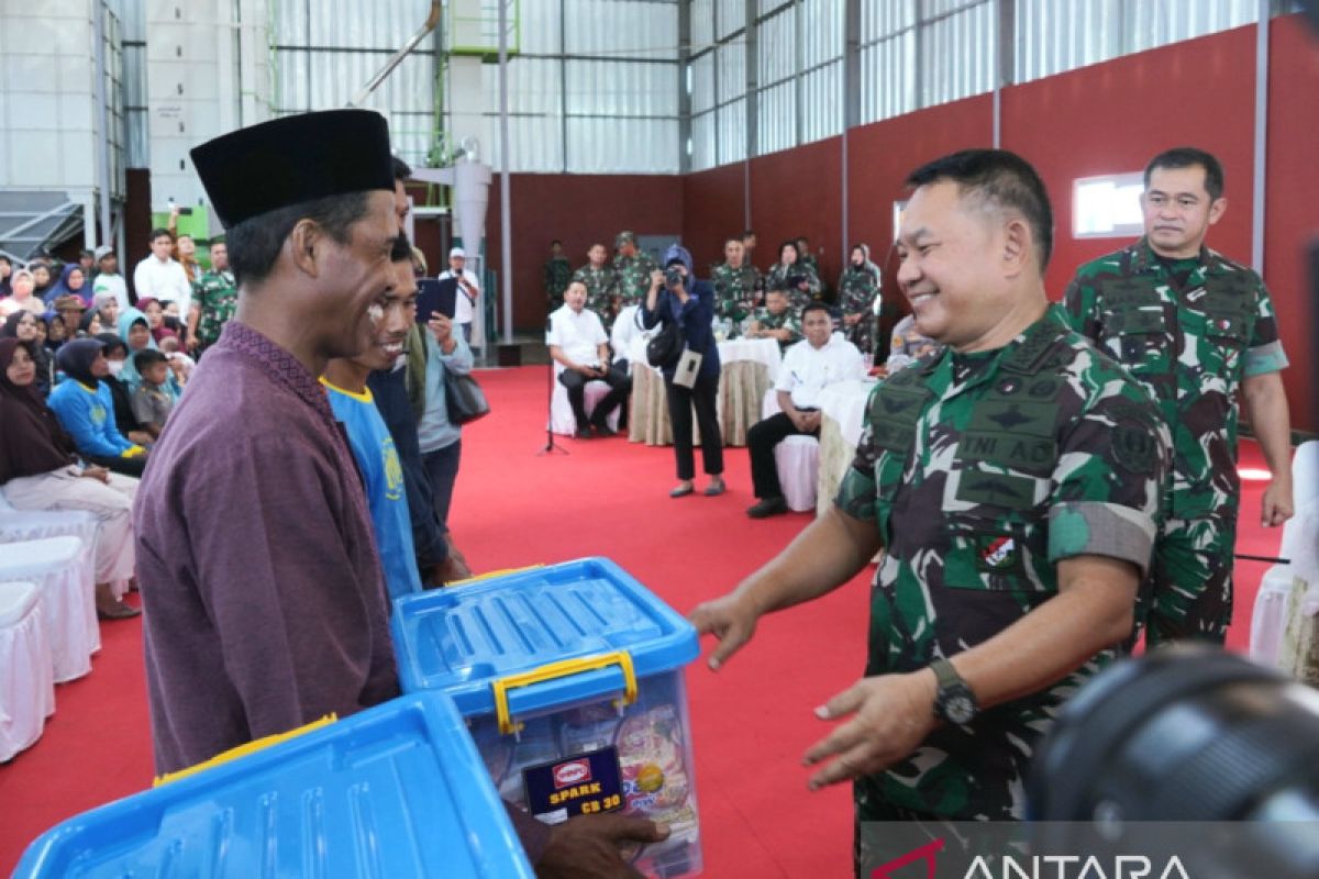 Kasad: Program Ketahanan Pangan Kostrad bertujuan untuk kesejahteraan masyarakat