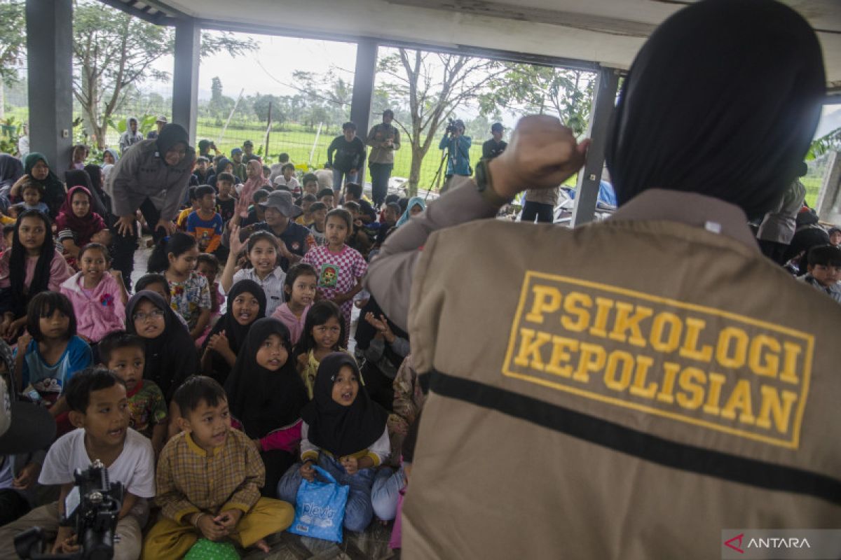 Lima pengungsi gempa Cianjur dilanda gangguan jiwa