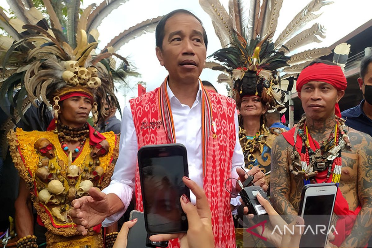 Jokowi serukan jangan ada benturan dan adu domba di tahun politik