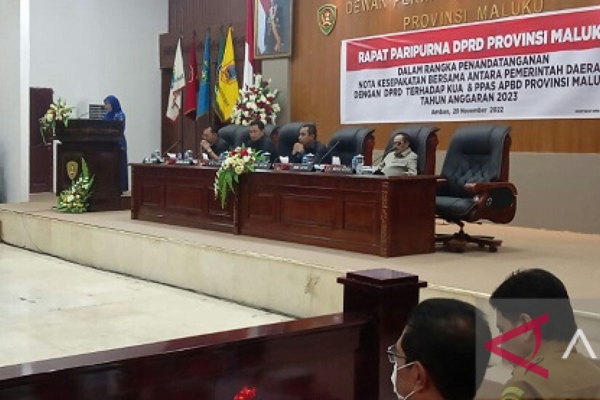 DPRD-Pemprov Maluku sepakati nota kesepahaman KUA-PPAS APBD 2023, begini penjelasannya