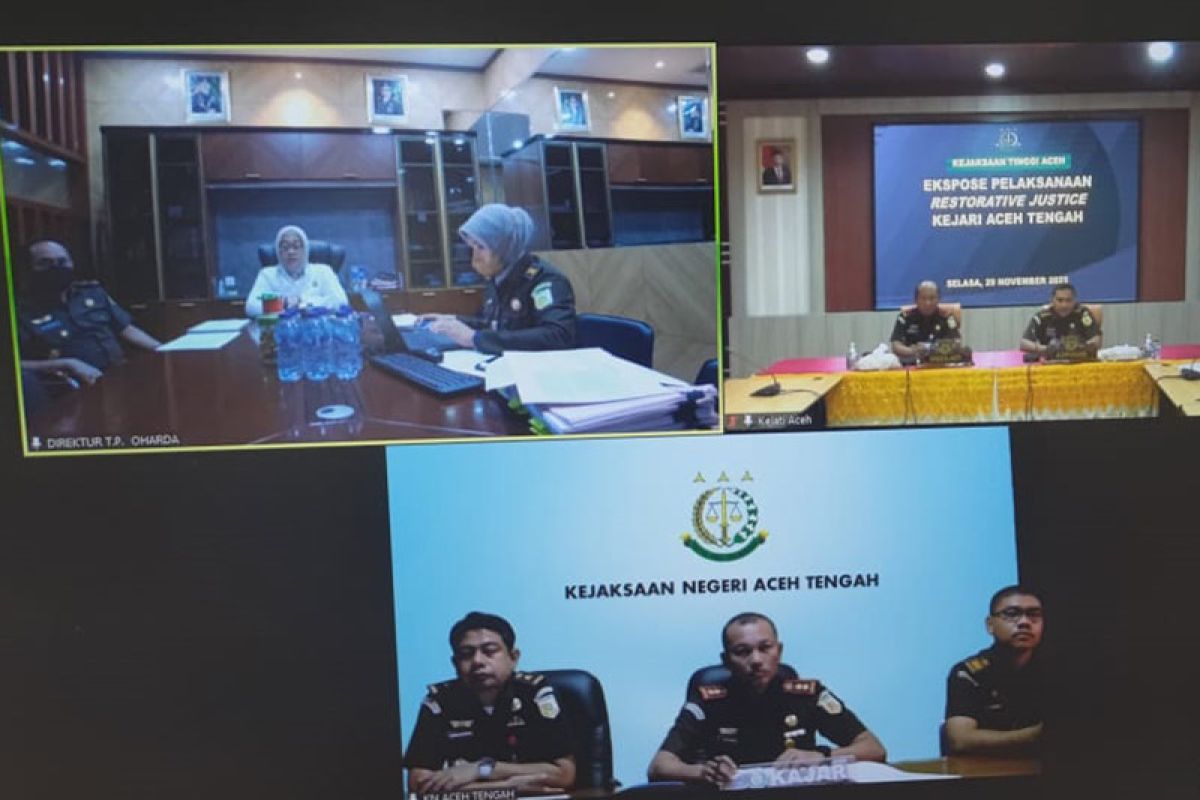 Jampidum setujui penghentian penuntutan perkara kekerasan di Aceh Tengah
