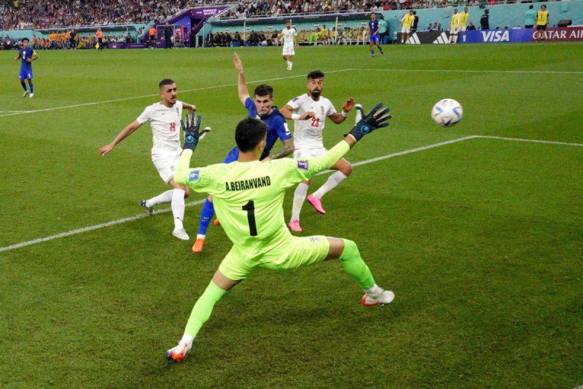 Pulisic bawa AS sisihkan Iran dan masuk 16 besar Piala Dunia