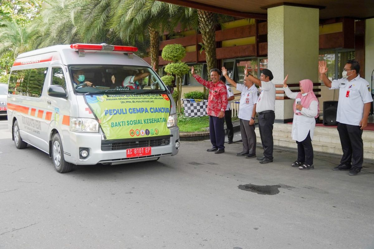 Pemkab Kediri kirim relawan kesehatan ke Cianjur