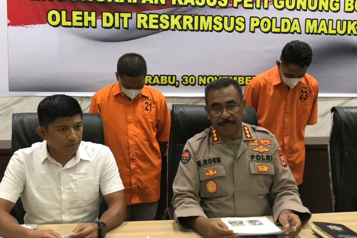 Polda Maluku kembali berhasil tangkap dua PETI Gunung Botak