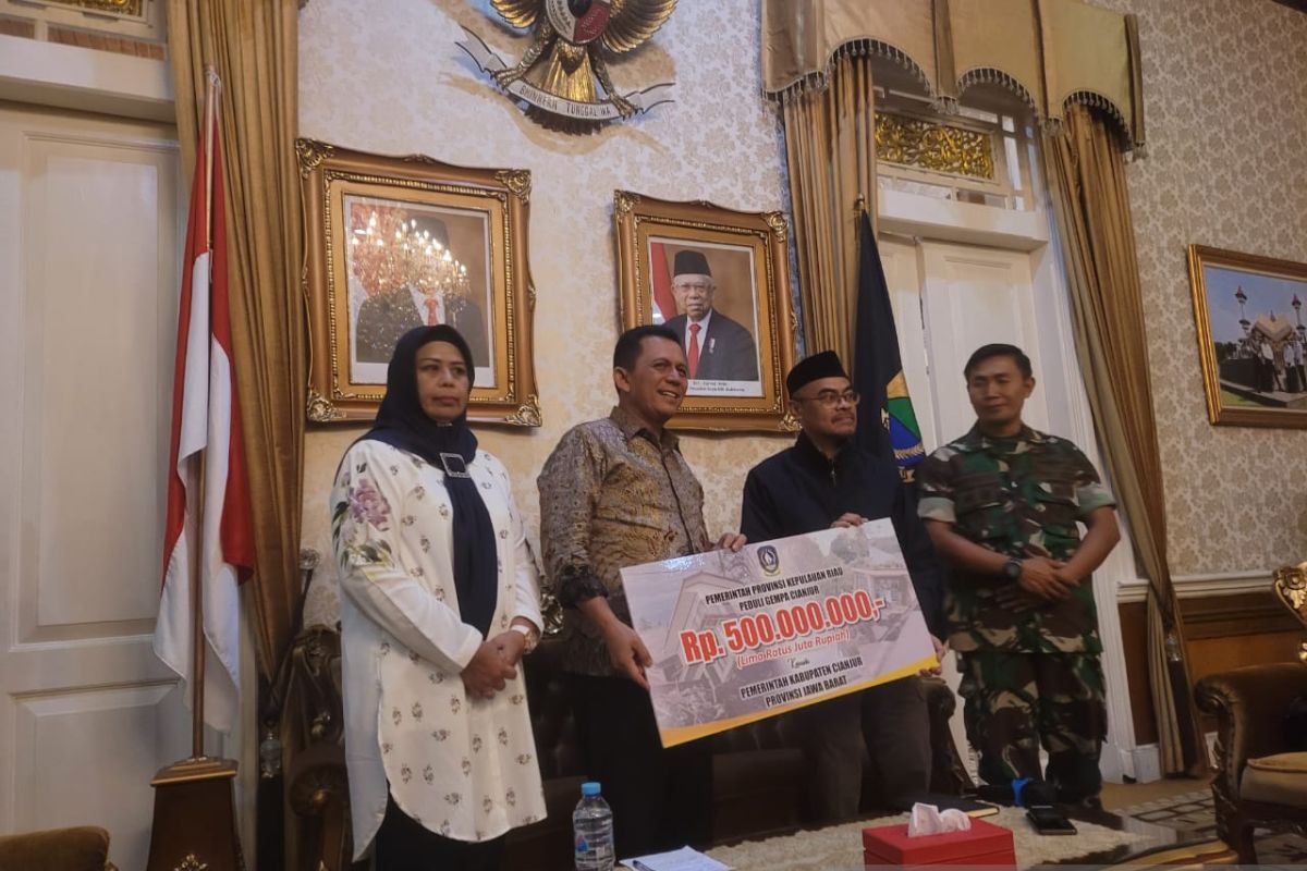 Pemkab Karimun bantu korban gempa di Cianjur Rp269 juta