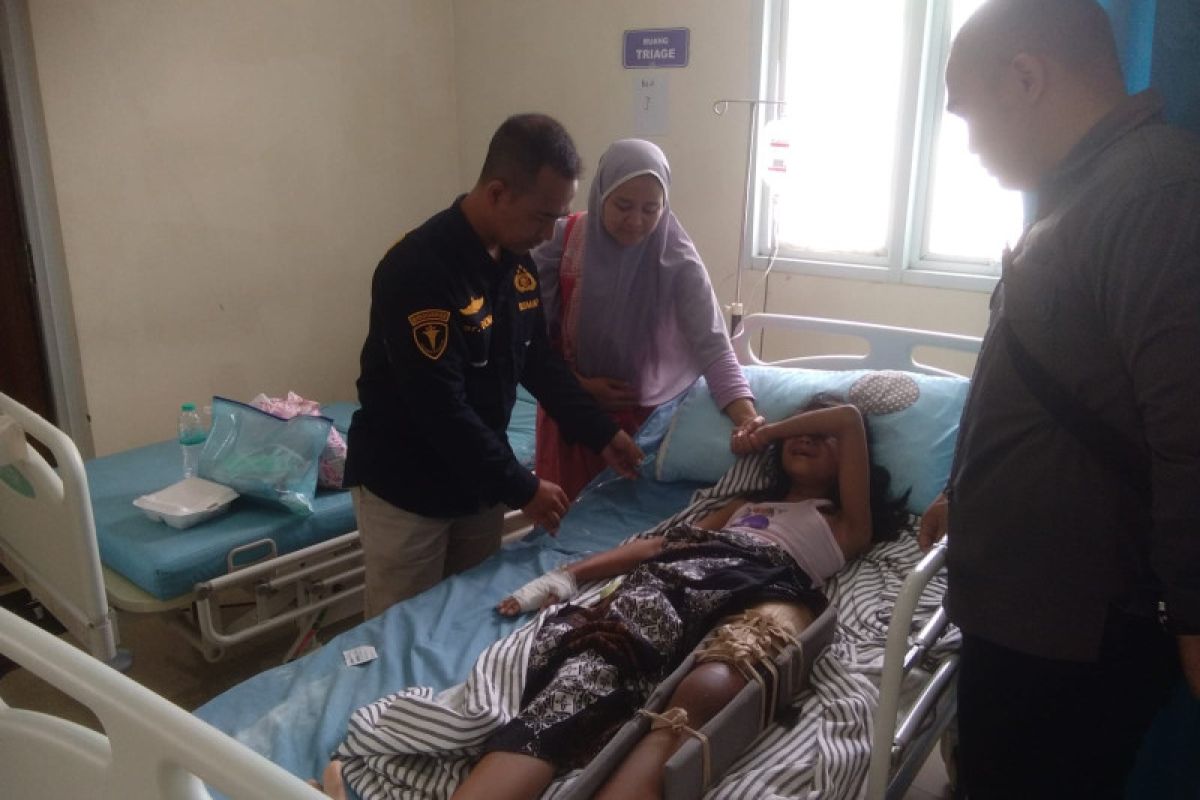 Ratusan personel Polri layani kesehatan korban gempa Cianjur