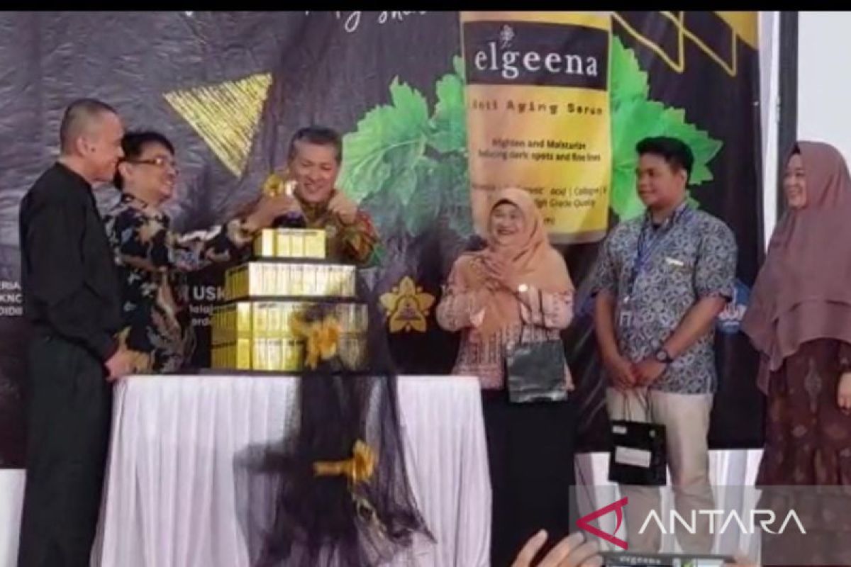 USK luncurkan cairan antipenuaan dari komponen minyak nilam Aceh