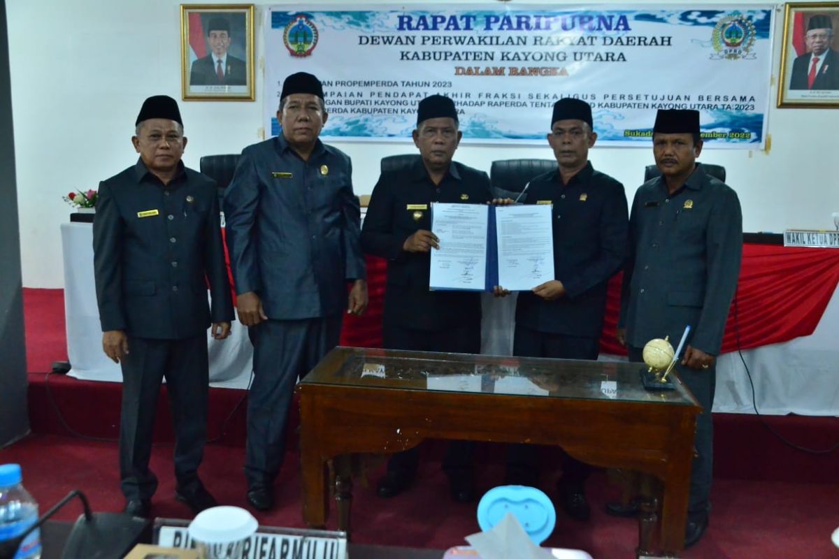 Pemda KKU dan DPRD sahkan tiga Perda