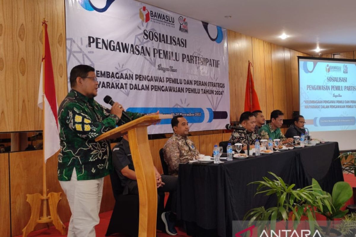 Bawaslu Banjar gelar sosialisasi pengawasan pemilu partisipatif masyarakat