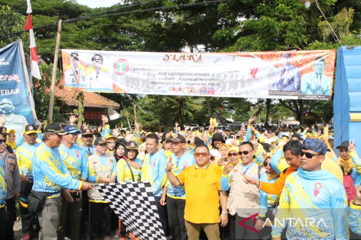 Wabup Serang: HUT PGRI Bentuk Penghormatan Kepada Guru