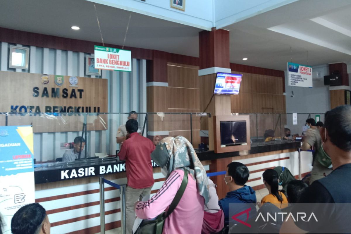 PAD Bengkulu bertambah Rp429 miliar dari pajak kendaraan