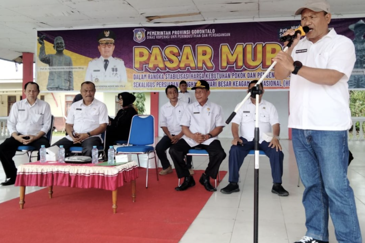 Pemprov Gorontalo gelar pasar murah di Paguyaman