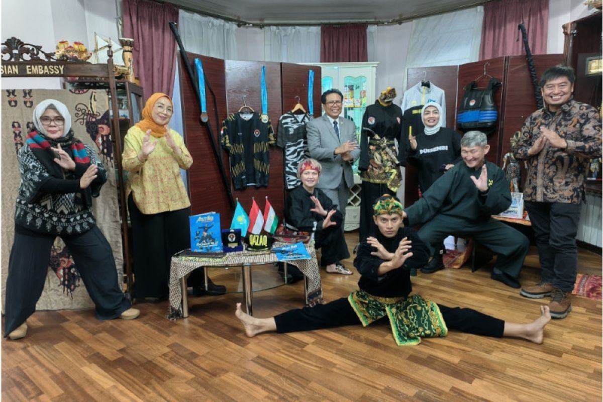 KBRI Astana resmikan Pencak Silat Corner tingkatkan promosi budaya