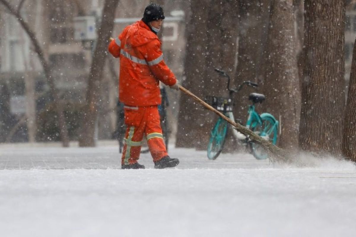 Gelombang dingin di Xinjiang, China tewaskan tujuh orang
