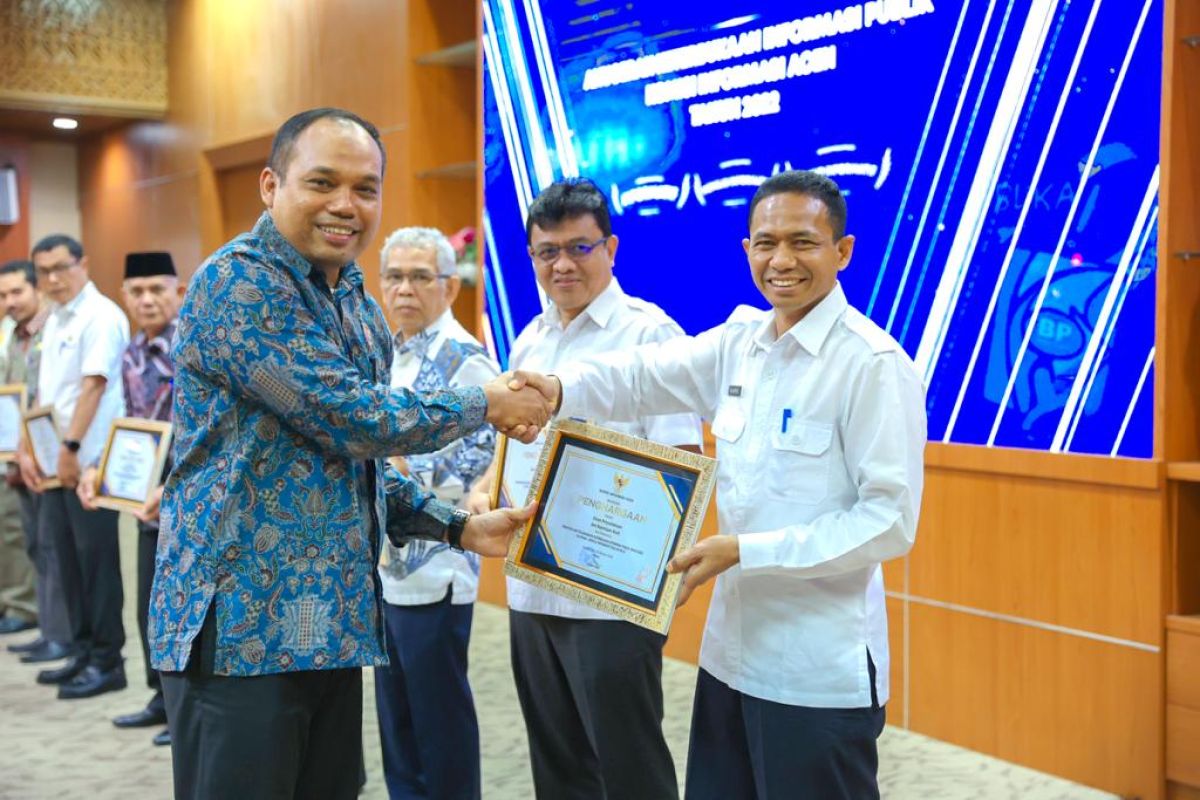 Ini penghargaan yang diraih Dinas Perpustakaan dan Kearsipan Aceh