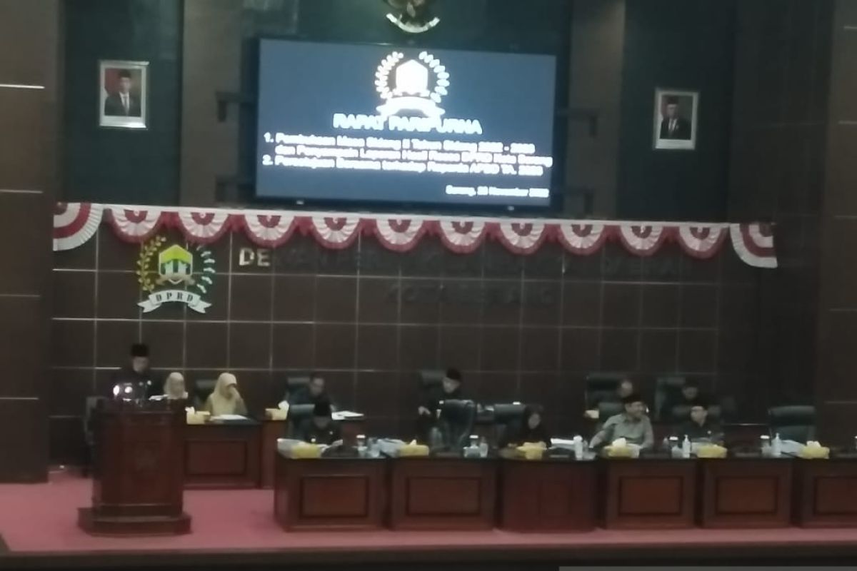 DPRD dan Pemkot Serang sepakati  APBD Tahun 2023