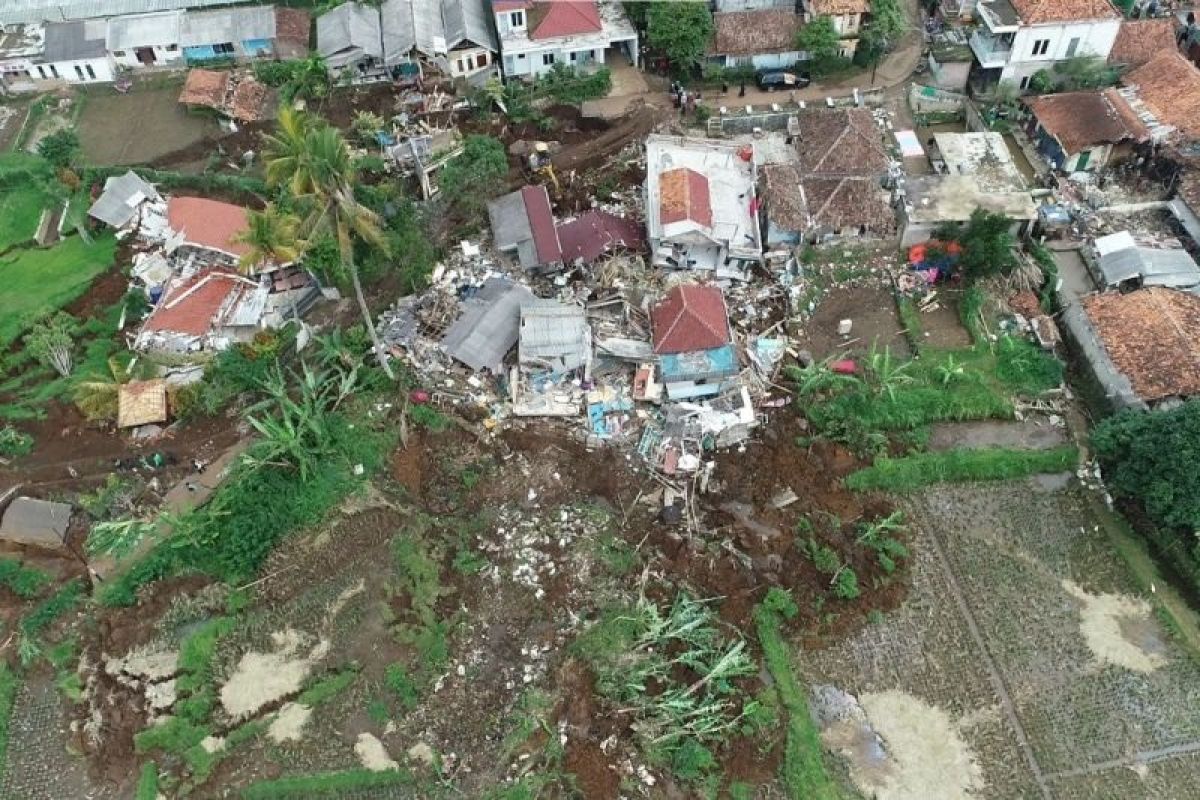 Badan Geologi imbau warga Kabupaten Cianjur tidak bangun rumah di endapan lunak