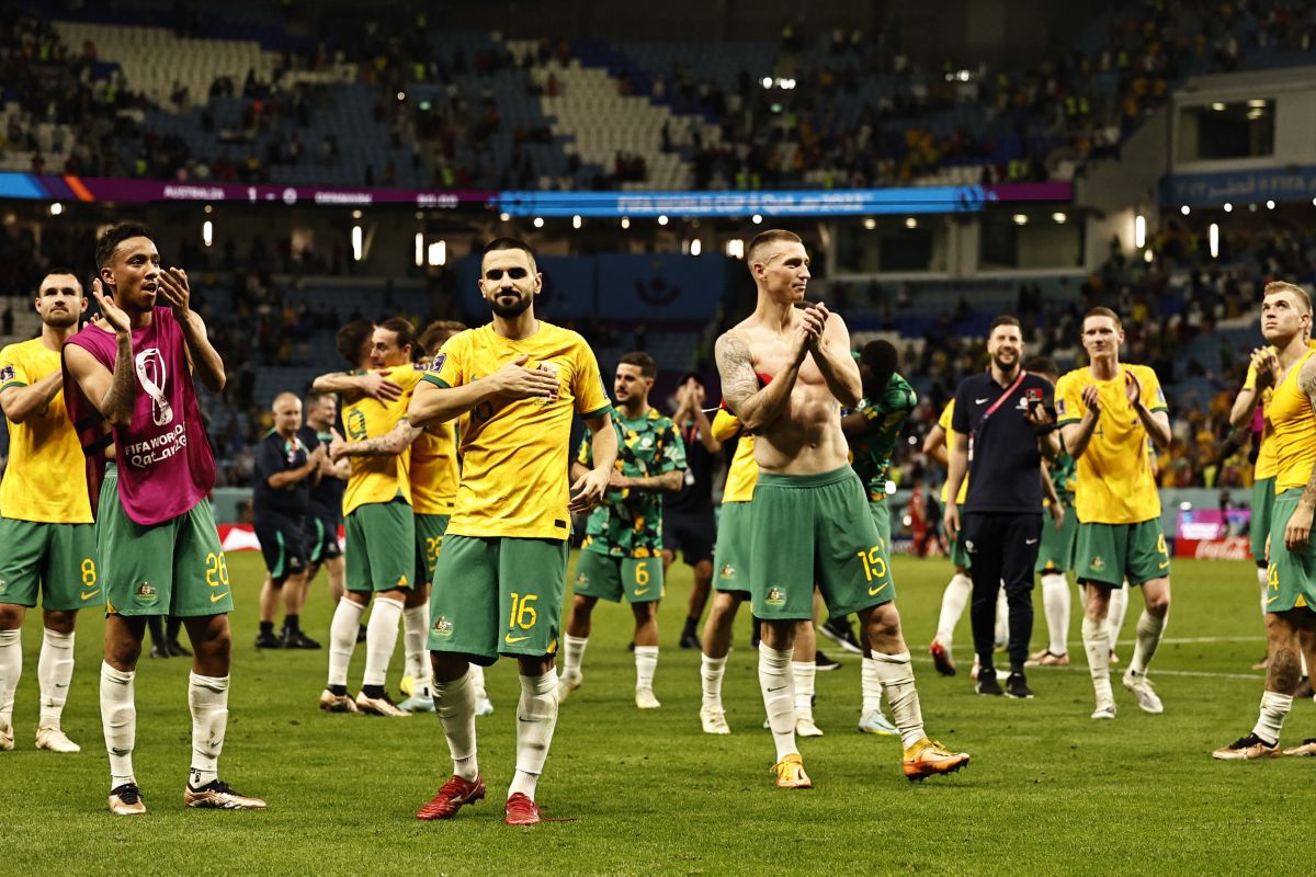 Australia melaju ke babak 16 besar Piala Dunia setelah kalahkan Denmark 1-0