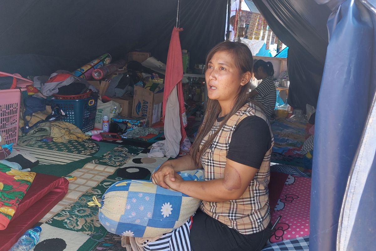 Beberapa korban gempa masih melawan trauma untuk kembali ke rumah