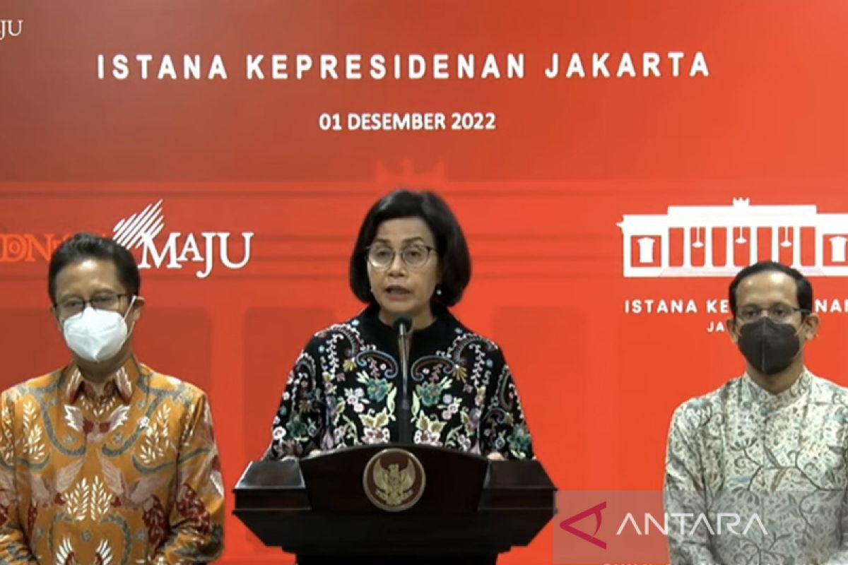 Sri Mulyani:  RI perlu waspadai krisis pangan hingga keuangan pada 2023