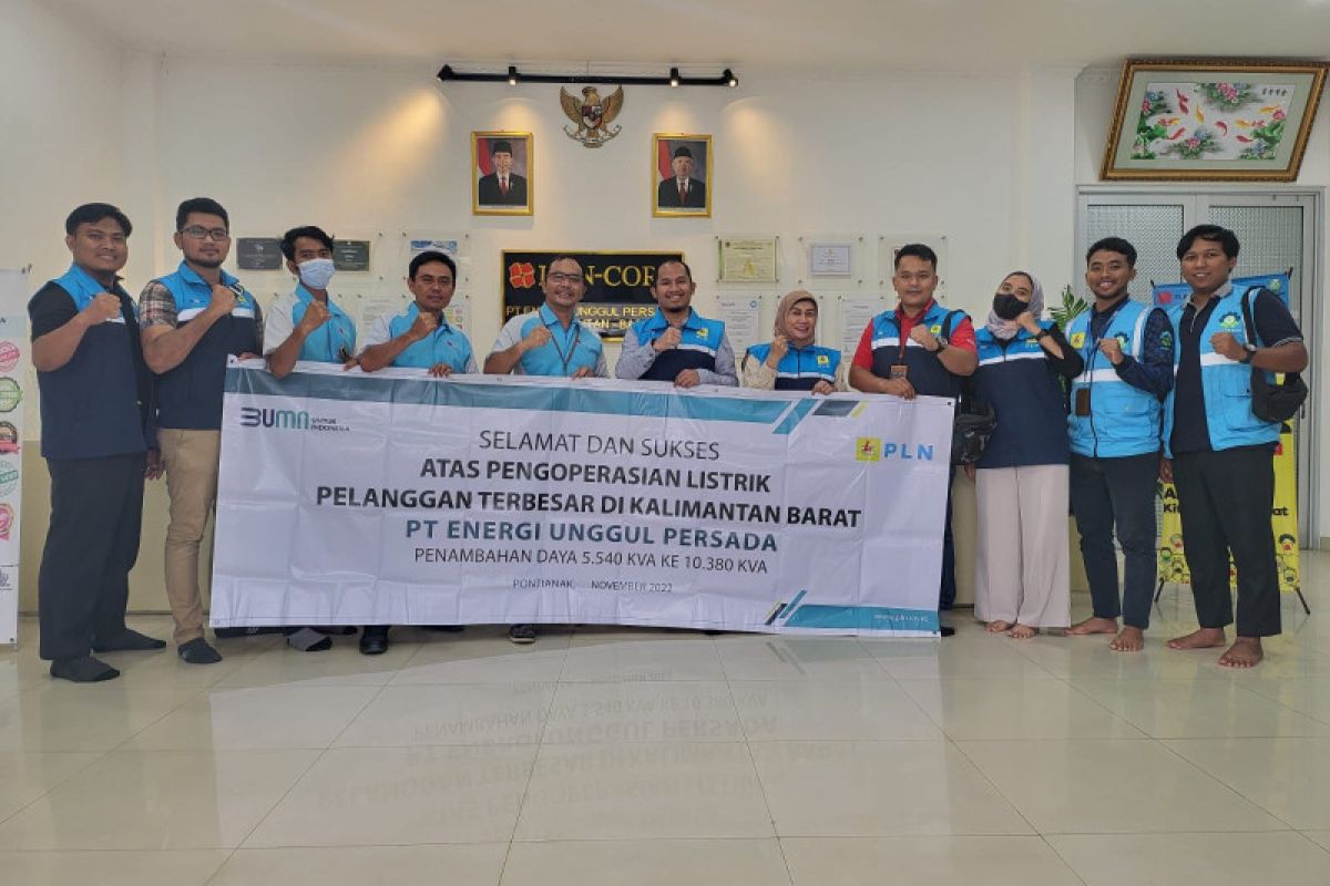 PT Energi Unggul Persada jadi pelanggan premium PLN Kalbar