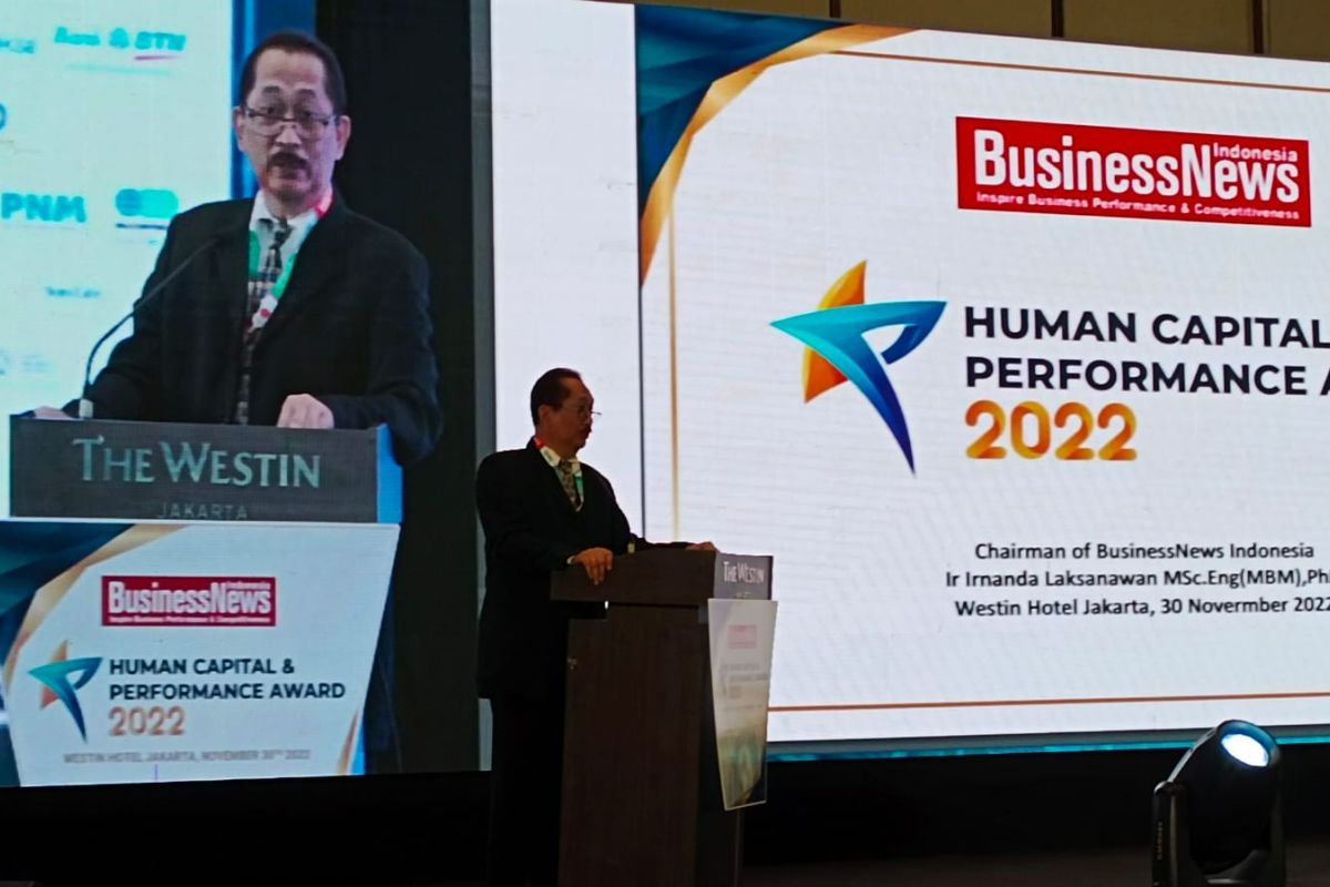 Sejumlah perusahaan raih penghargaan Human Capital & Performance Award 2022