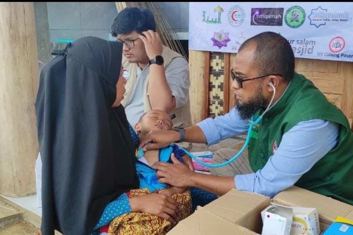 Relawan IDI Paser bantu pengobatan korban gempa Cianjur