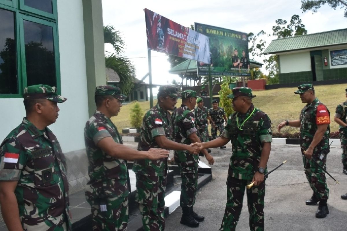 Pangdam XVII/Cenderawasih ingatkan prajurit Korem 173/PVB disiplin