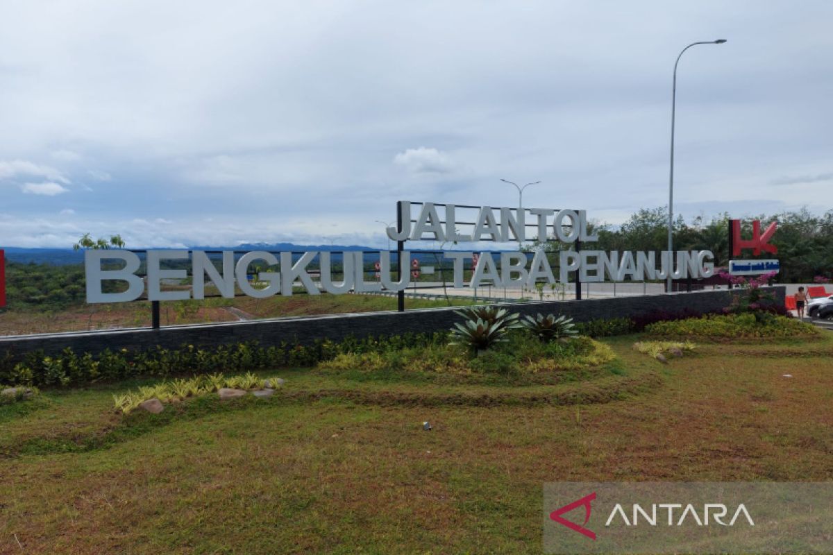 Gubernur: Tol Bengkulu - Taba Penanjung mulai difungsikan 3 Desember