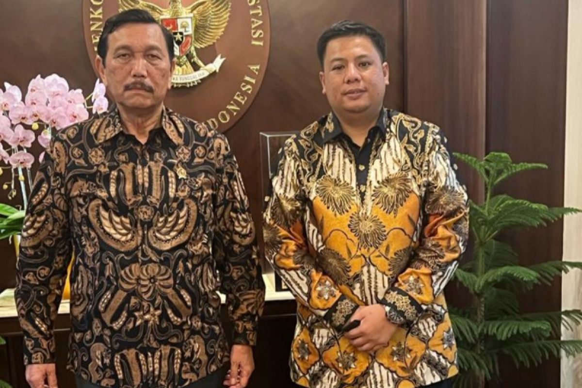 Bupati Samosir koordinasi ke Kemenko Marves Luhut Panjaitan