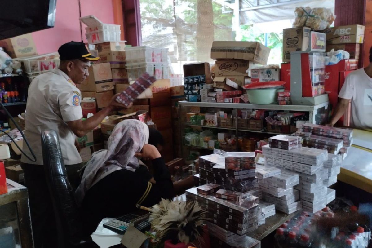 37 ribu batang rokok ilegal disita Satpol PP Lombok Tengah