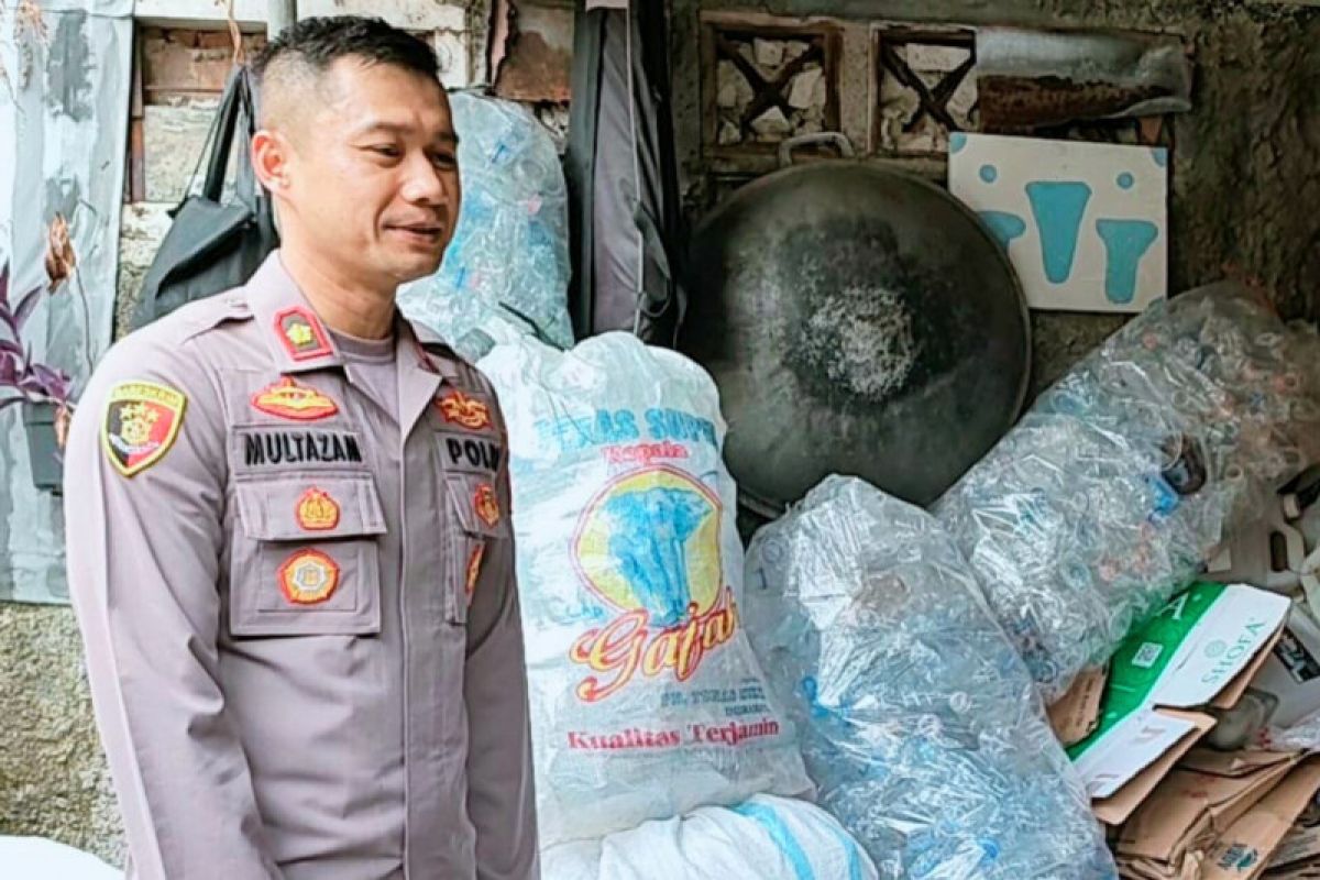 Polisi dukung pengelolaan sampah bernilai ekonomis di Jaksel