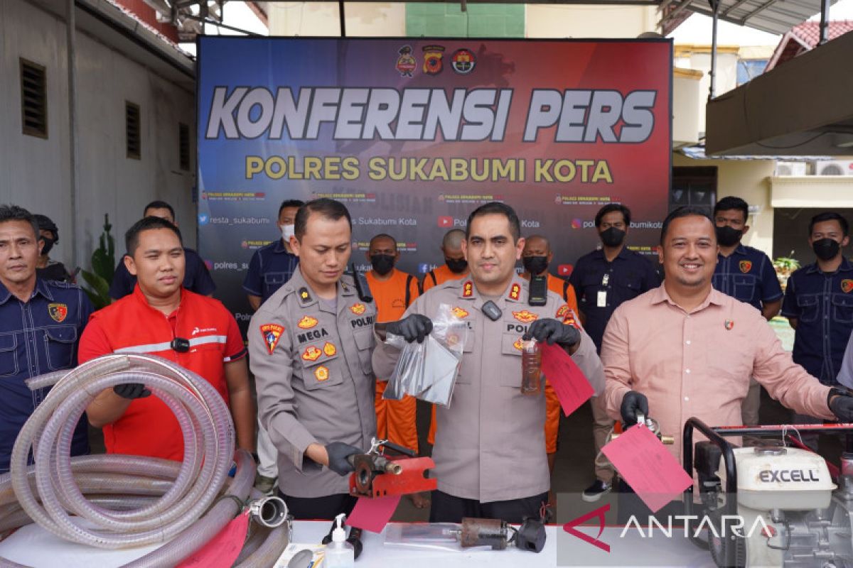 Polres Sukabumi Kota ungkap kasus penyalahgunaan BBM subsidi jenis solar