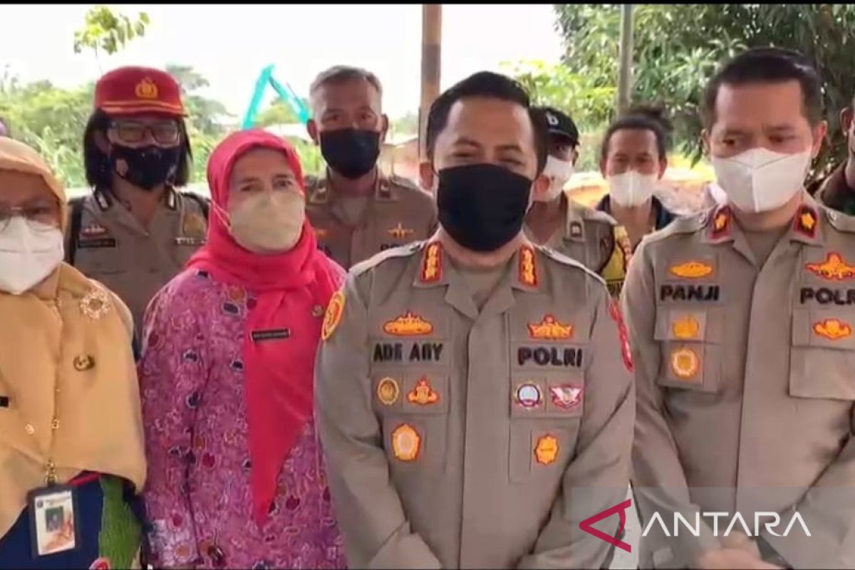 Polres Jaksel cek lokasi tawuran di Kecamatan Pancoran