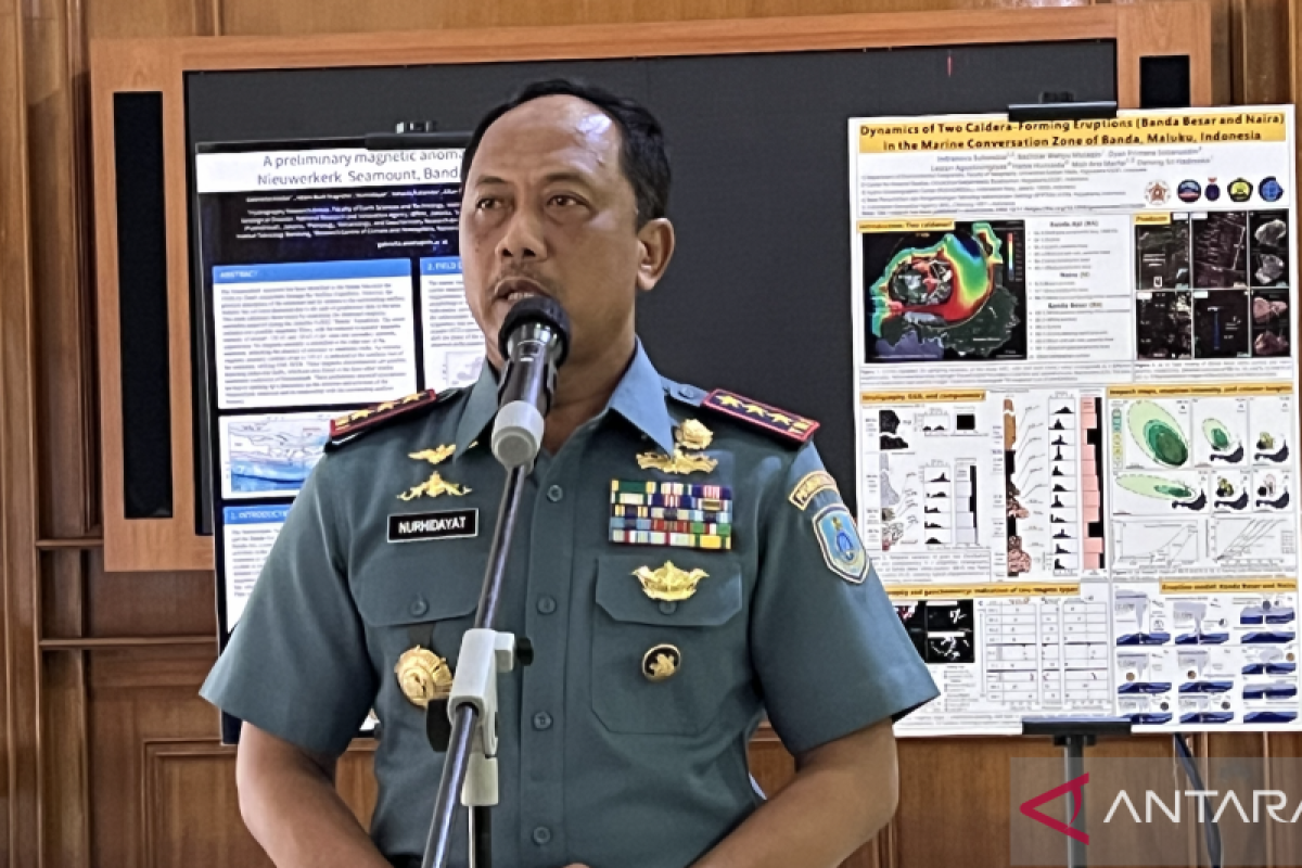 TNI AL dan peneliti Indonesia temukan 29 gunung bawah laut masih aktif di perairan Flores NTT