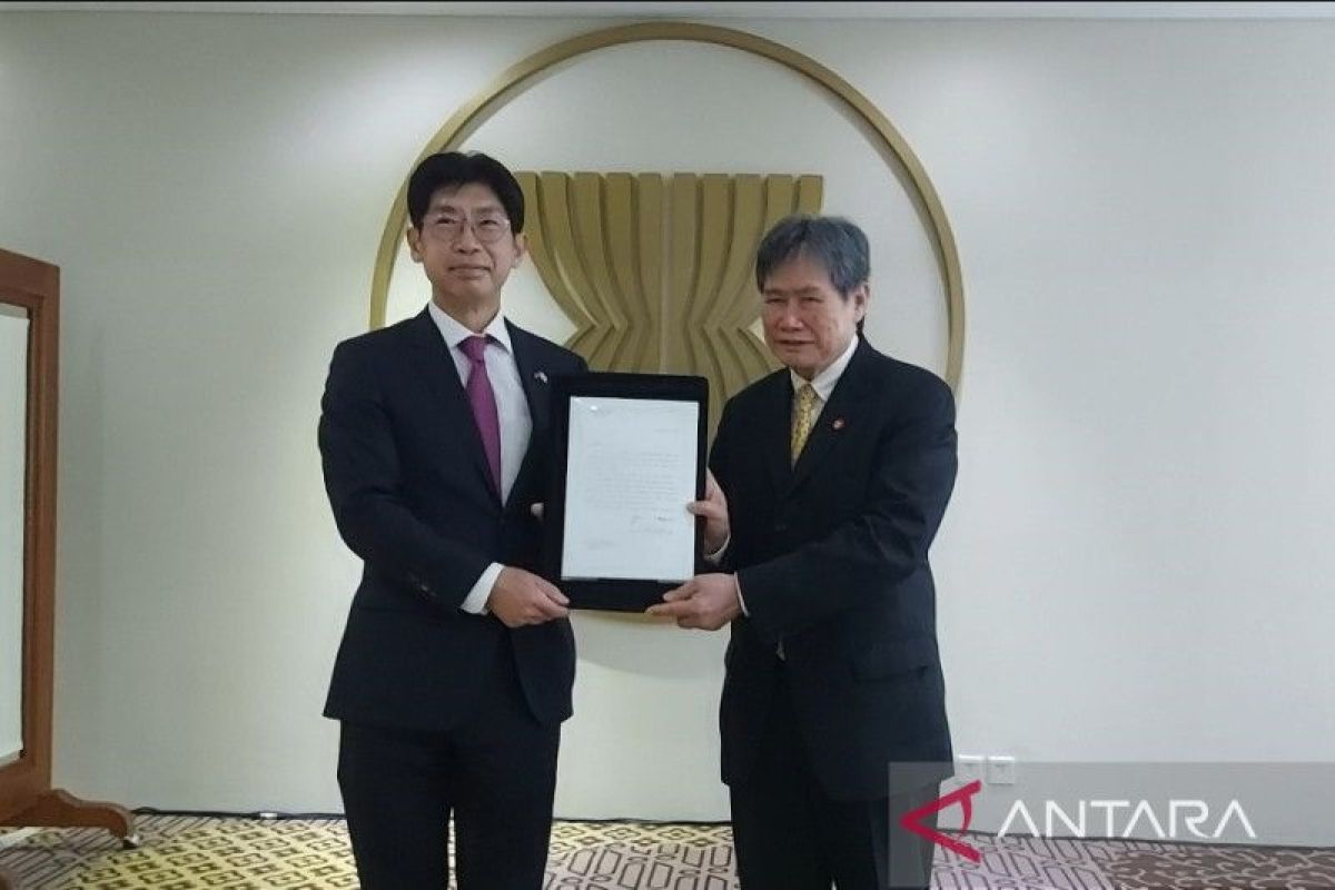 Dubes Jepang Kiya Masahiko untuk ASEAN serahkan surat kepercayaan kepada Sekjen