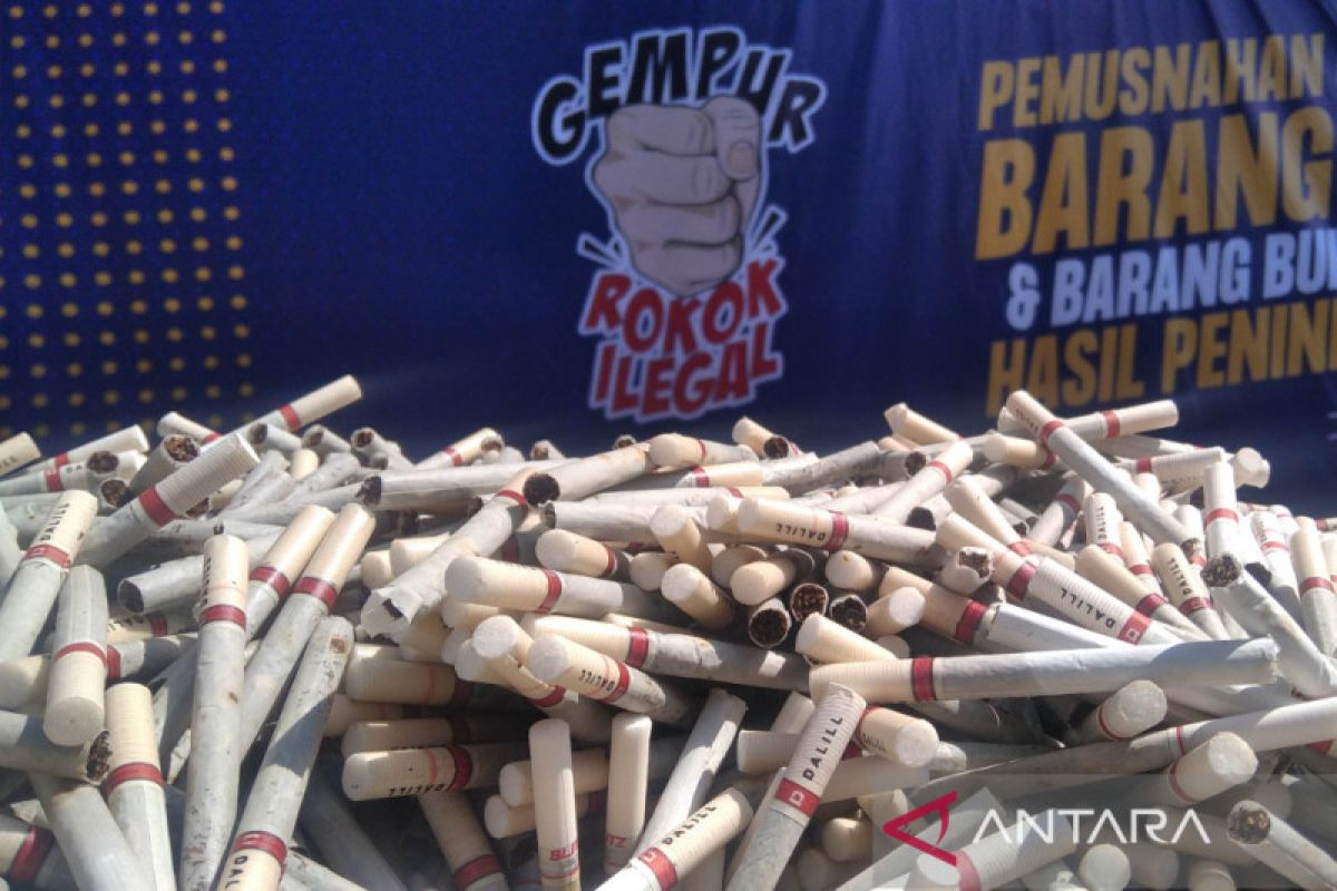 Lagi,  rokok ilegal asal Jepara disita Bea Cukai