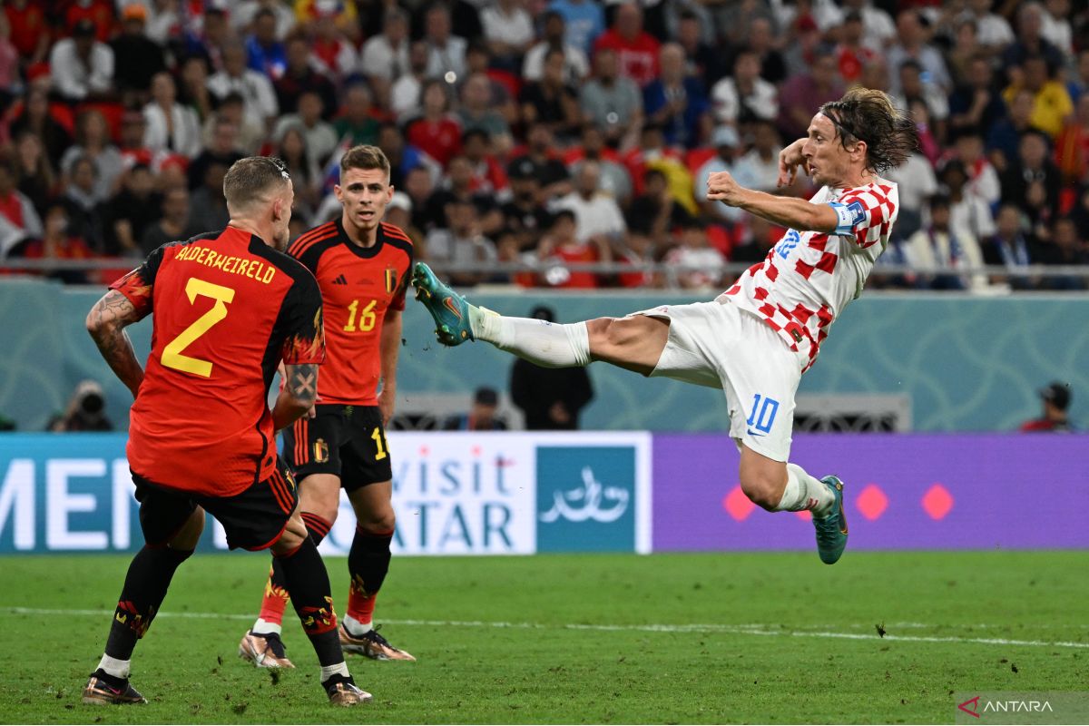 Piala Dunia 2022 - Kroasia singkirkan Belgia seusai bermain imbang 0-0