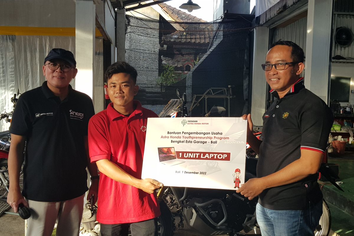 Astra Honda perkuat program bangun kewirausahaan bengkel alumni SMK