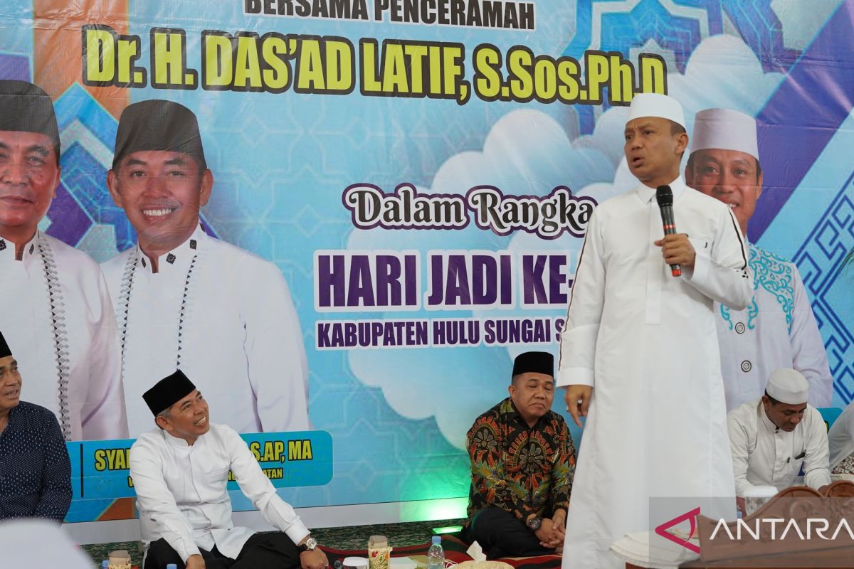 Lapsus : Tabligh akbar hari jadi HSS di Negara hadirkan Ustadz Das'ad Latif