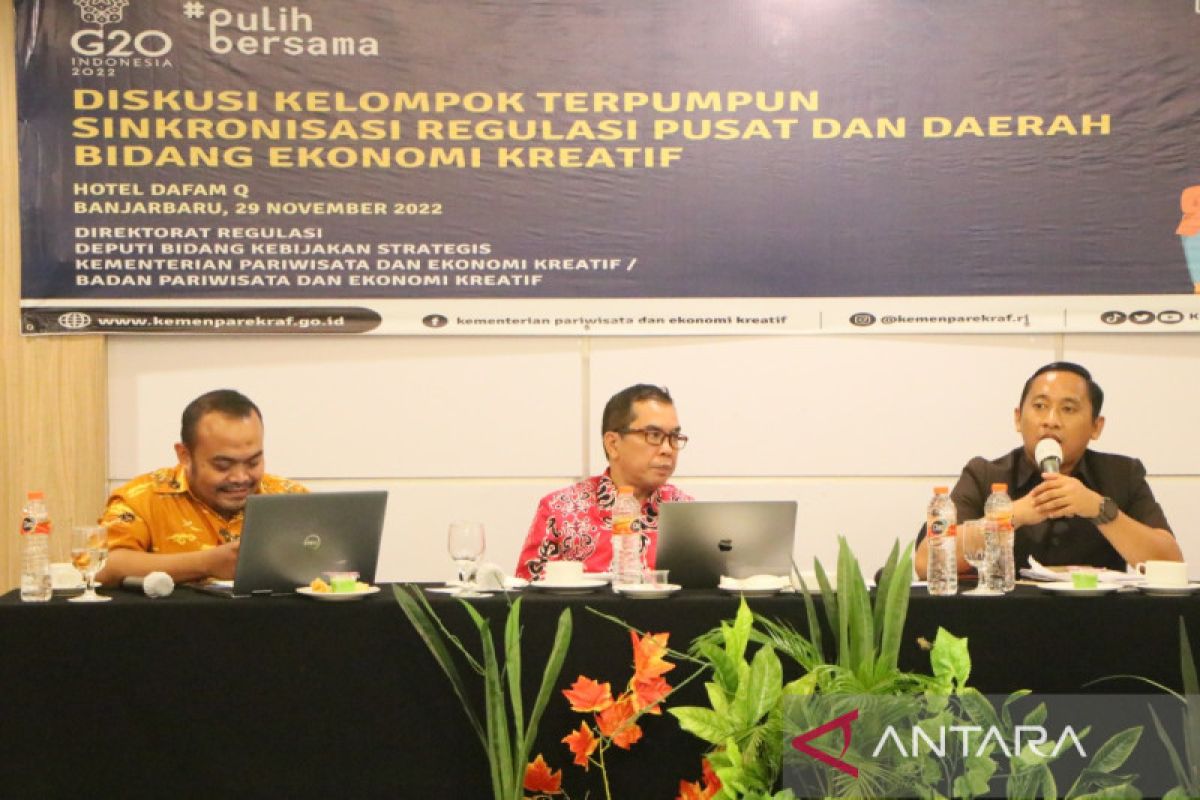 Raperda Ekraf digodok DPRD Banjarbaru sinkron Undang-Undang