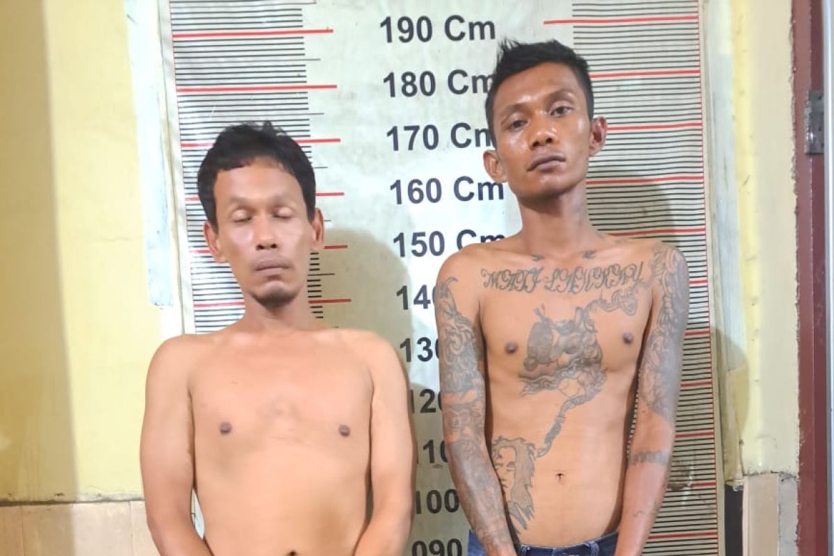 Polsek Stabat tangkap dua pelaku pencurian di SMPN IV Wampu