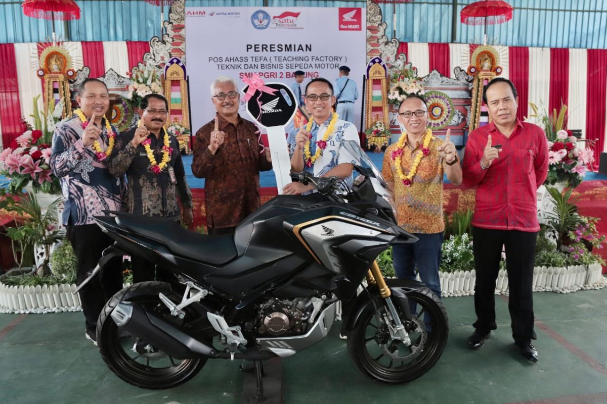 Astra Honda tambah jumlah Teaching Factory SMK di Badung