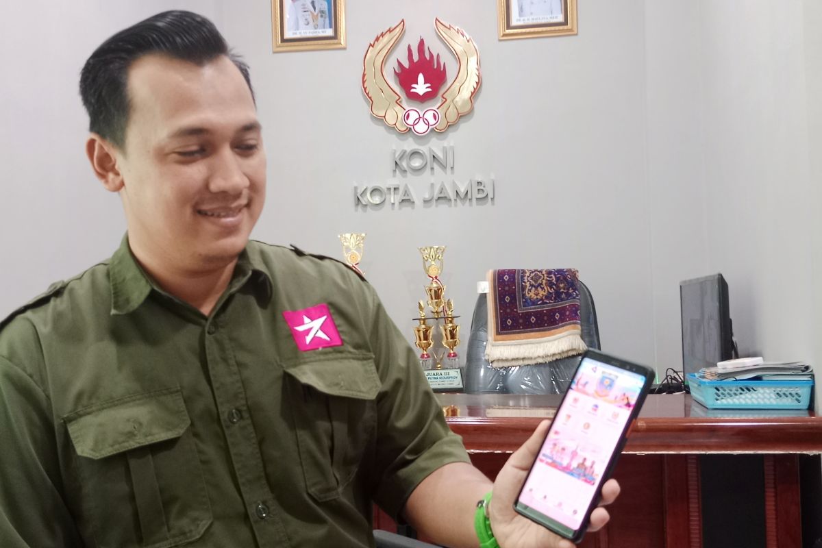 KONI Kota Jambi lakukan digitalisasi data atlet dengan aplikasi SIDOKA