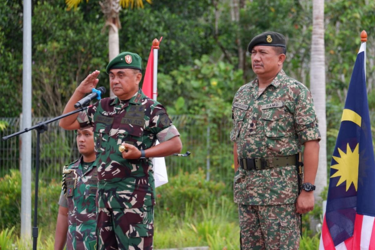 Patroli koordinasi TNI dan TDM wujud persahabatan RI - Malaysia