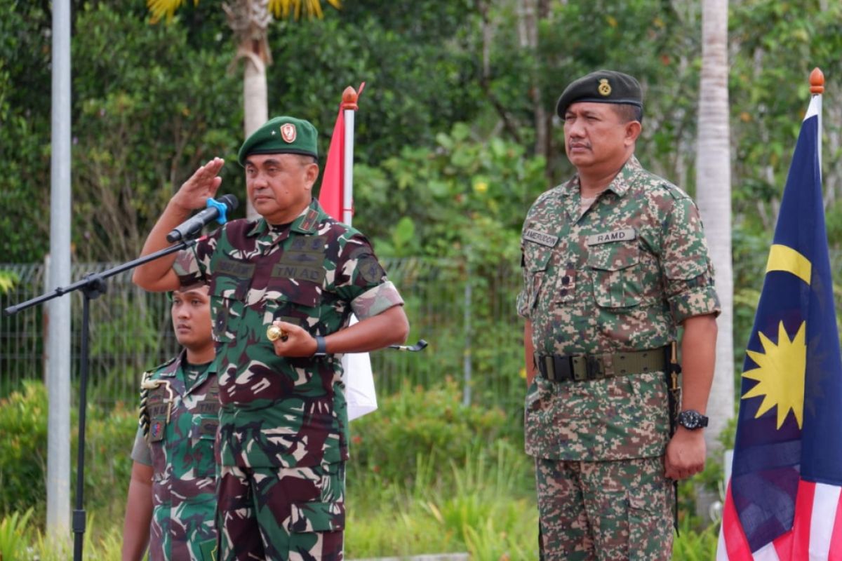 Patroli bersama TNI-TDM wujud persahabatan Indonesia dan Malaysia