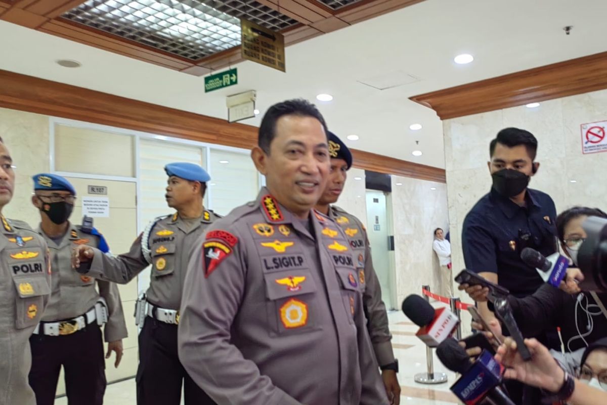 Bentuk soliditas TNI-Polri, Kapolri dampingi Yudo uji kelayakan di DPR