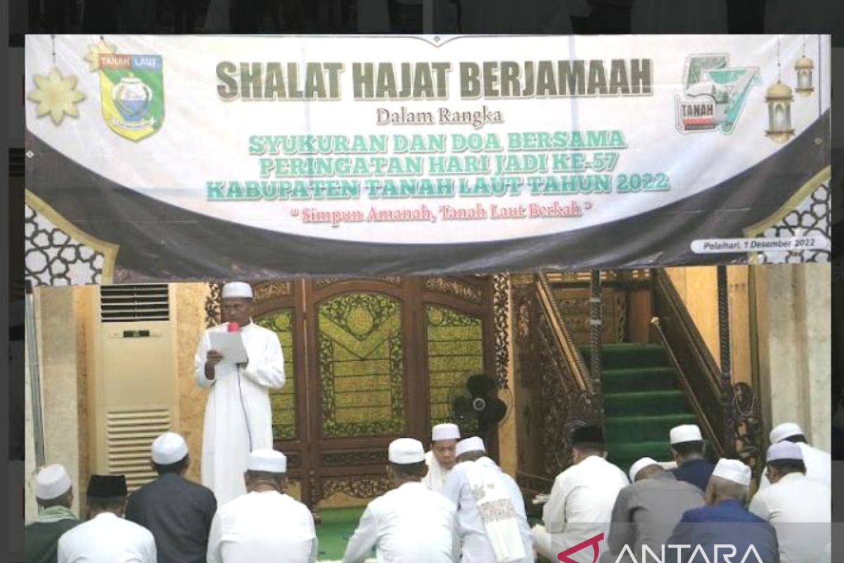 Bupati: Salat Hajat sebagai rasa syukur atas nikmat Allah SWT