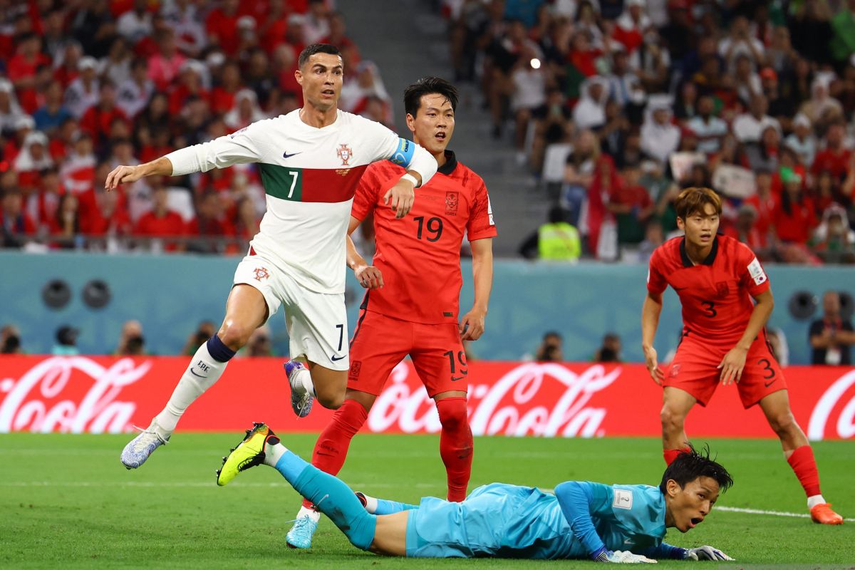 Piala Dunia: Korsel dan Portugal melaju ke 16 besar