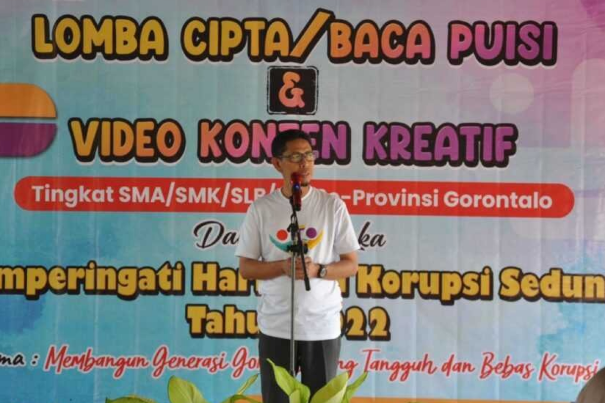 Inspektorat Gorontalo gelar lomba konten kreatif peringati Hakordia